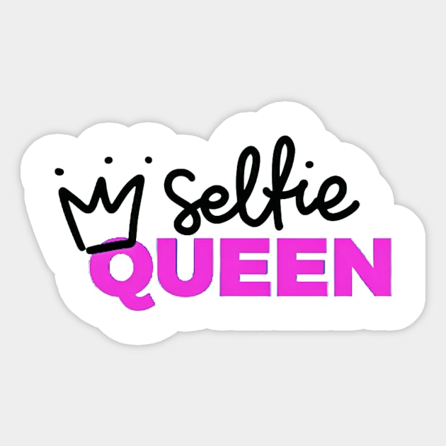 selfie queen Sticker by kakimonkey